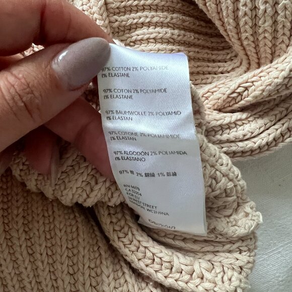 Free People Emmy Mock Neck Ribbed Sweater - Picture 5 of 6